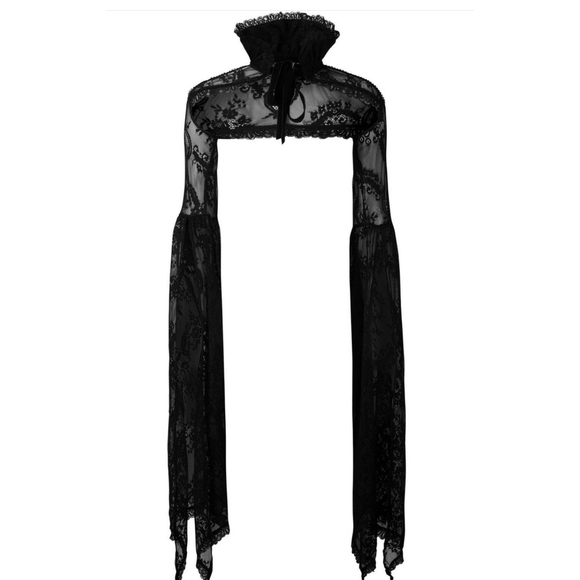 Killstar In Exile Lace Bolero💀Goth/Victorian💀 - Picture 6 of 6
